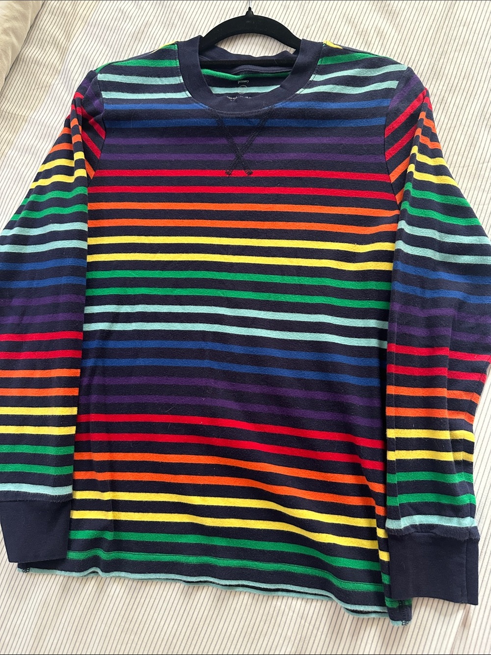 Multicolor Striped Crewneck long sleeve - PRIDE